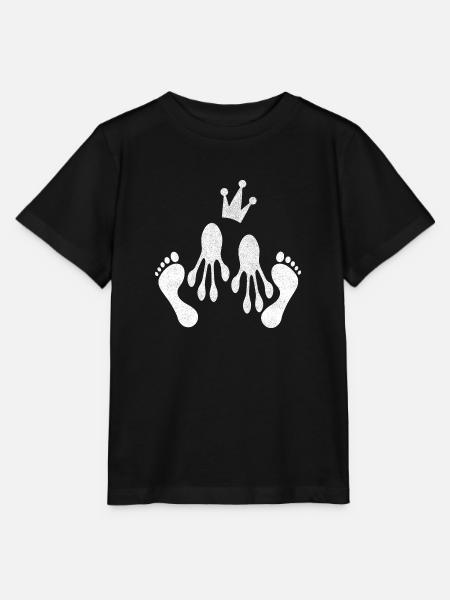 Froschprinz - Stanley/Stella Kinder T-Shirt MINI CREATOR  - Schwarz