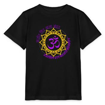 Yoga Fribourg - T-shirt bio MINI CREATOR Stanley/Stella Enfant - noir - Devant - Mikhail (115cm)