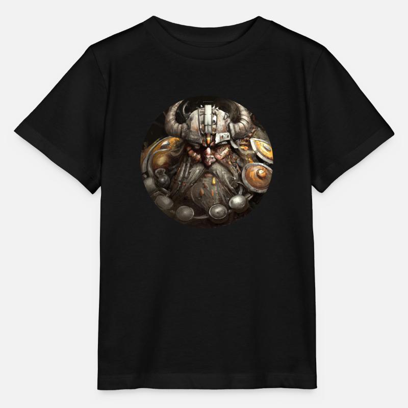Wikinger - Stanley/Stella Kinder T-Shirt MINI CREATOR  - Schwarz