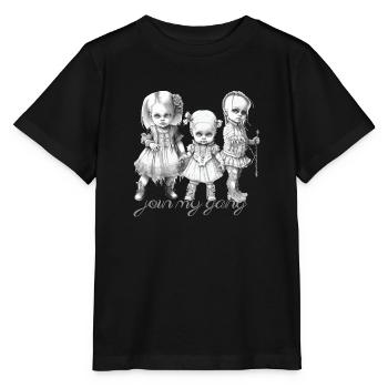 Goth babys - Stanley/Stella Kinder T-Shirt MINI CREATOR  - Schwarz - Vorne - Mikhail (115cm)