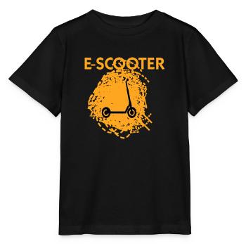 E-Scooter Roller Scooter - T-shirt bio MINI CREATOR Stanley/Stella Enfant - noir - Devant - Mikhail (115cm)