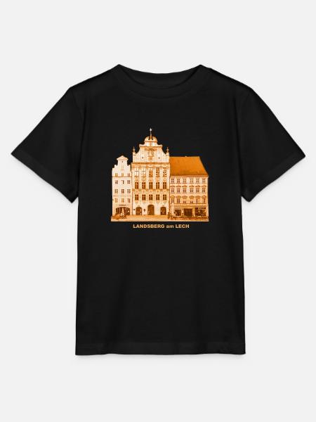 Landsberg am Lech Rathaus Bayern Oberbayern - Stanley/Stella Kinder T-Shirt MINI CREATOR  - Schwarz