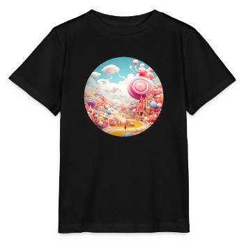 Traumhafte Entdeckungen: Kreative Abenteuer - Stanley/Stella Kinder T-Shirt MINI CREATOR  - Schwarz - Vorne - Mikhail (115cm)
