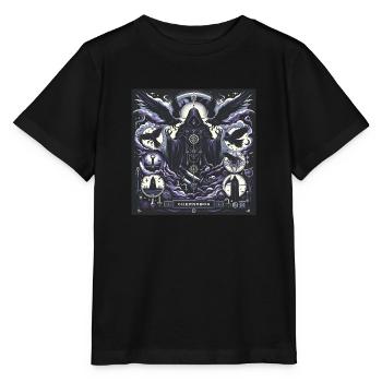 Tchernobog : dieu slave des ténèbres - T-shirt bio MINI CREATOR Stanley/Stella Enfant - noir - Devant - Mikhail (115cm)