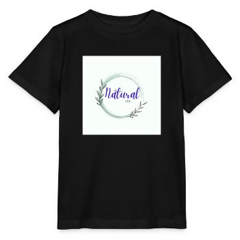 Natural Life Regenbogenschmetterling erstellt - Stanley/Stella Kinder T-Shirt MINI CREATOR  - Schwarz - Vorne - Mikhail (115cm)