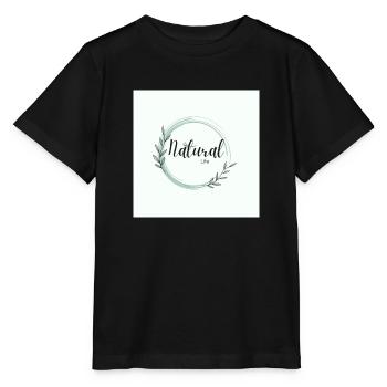 Natural Life Regenbogenschmetterling erstellt - Stanley/Stella Kinder T-Shirt MINI CREATOR  - Schwarz - Vorne - Mikhail (115cm)