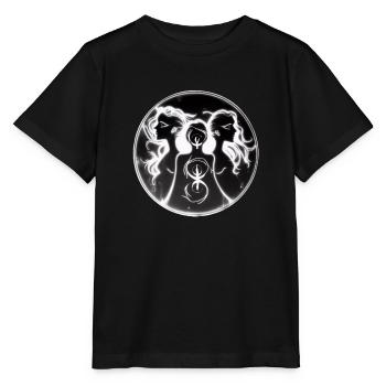 Göttinnen-Trio - Stanley/Stella Kinder T-Shirt MINI CREATOR  - Schwarz - Vorne - Mikhail (115cm)