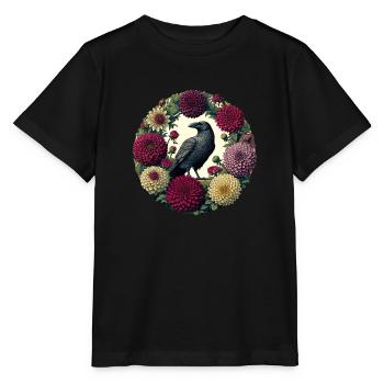Raven - Stanley/Stella MINI CREATOR Kids’ T-Shirt - black - Front - Mikhail (115cm)