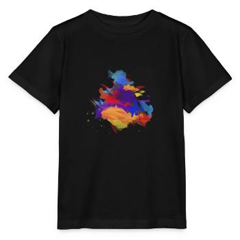 hipster - Stanley/Stella Kinder T-Shirt MINI CREATOR  - Schwarz - Vorne - Mikhail (115cm)
