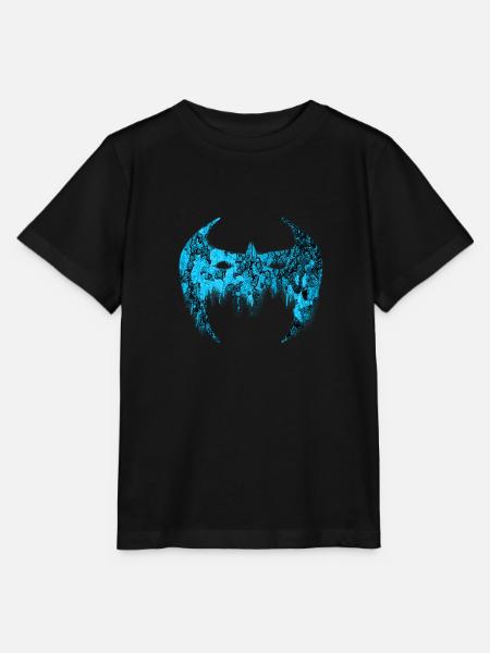 Nightwing Dark Mask - Stanley/Stella MINI CREATOR Kids’ T-Shirt - black