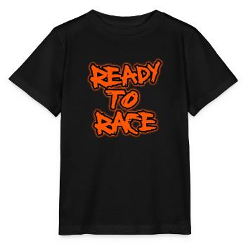 Ready To Race - Stanley/Stella Kinder T-Shirt MINI CREATOR  - Schwarz - Vorne - Mikhail (115cm)