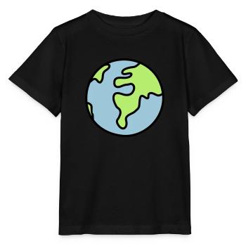Globus - Welt - Stanley/Stella Kinder T-Shirt MINI CREATOR  - Schwarz - Vorne - Mikhail (115cm)