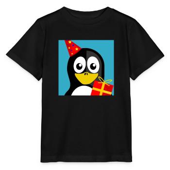 penguin101 - Stanley/Stella MINI CREATOR Kids’ T-Shirt - black - Front - Mikhail (115cm)