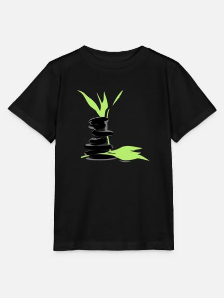Wellness - Stanley/Stella Kinder T-Shirt MINI CREATOR - Schwarz