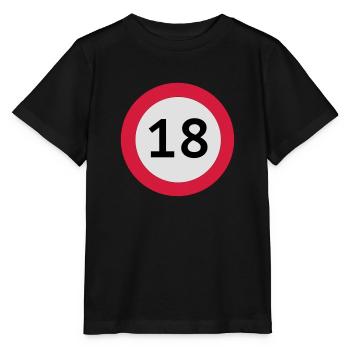 18 geburtstag 18er geburtstag 18.geburtsttag - Stanley/Stella Kinder T-Shirt MINI CREATOR  - Schwarz - Vorne - Mikhail (115cm)