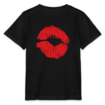 Kisses de - Stanley/Stella Kinder T-Shirt MINI CREATOR  - Schwarz - Vorne - Mikhail (115cm)