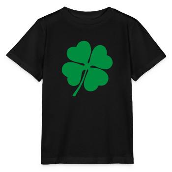 Irish clover uk - Stanley/Stella MINI CREATOR Kids’ T-Shirt - black - Front - Mikhail (115cm)