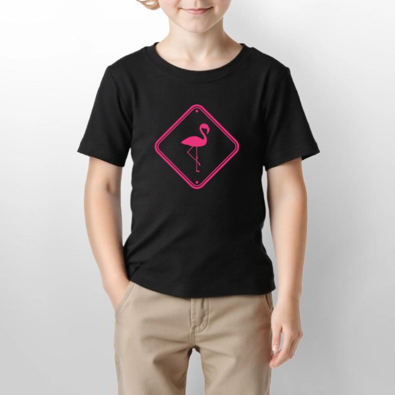 warning note caution caution shield danger fla Stanley/Stella MINI CREATOR Kids’ T-Shirt