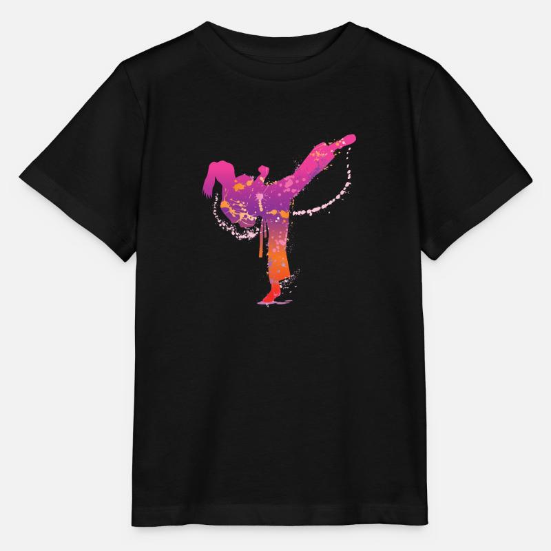 martial arts de - Stanley/Stella Kinder T-Shirt MINI CREATOR  - Schwarz