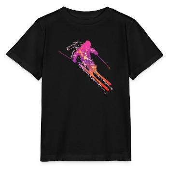 ski masculin de - T-shirt bio MINI CREATOR Stanley/Stella Enfant - noir - Devant - Mikhail (115cm)