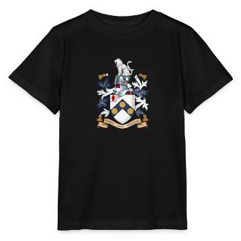 James Bonds Mantel-of-arms "Die Welt ist nicht - Stanley/Stella Kinder T-Shirt MINI CREATOR  - Schwarz - Vorne - Mikhail (115cm)