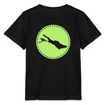 Bodensee - Stanley/Stella Kinder T-Shirt MINI CREATOR  - Schwarz - Vorne - Mikhail (115cm)