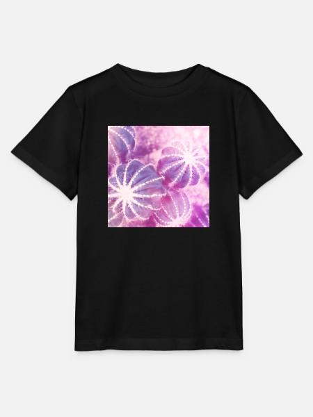 Sommer Kakteen Aquarell Minimalismus - Stanley/Stella Kinder T-Shirt MINI CREATOR  - Schwarz