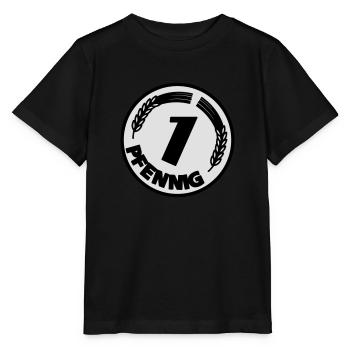 Pfennig - Stanley/Stella Kinder T-Shirt MINI CREATOR  - Schwarz - Vorne - Mikhail (115cm)