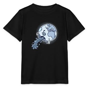 Terre malade - T-shirt bio MINI CREATOR Stanley/Stella Enfant - noir - Devant - Mikhail (115cm)
