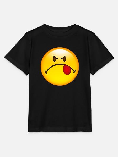 Smiley Dislike - T-shirt MINI CREATOR barn från Stanley/Stella - svart