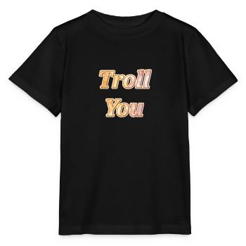 Troll You - Stanley/Stella Kinder T-Shirt MINI CREATOR  - Schwarz - Vorne - Mikhail (115cm)