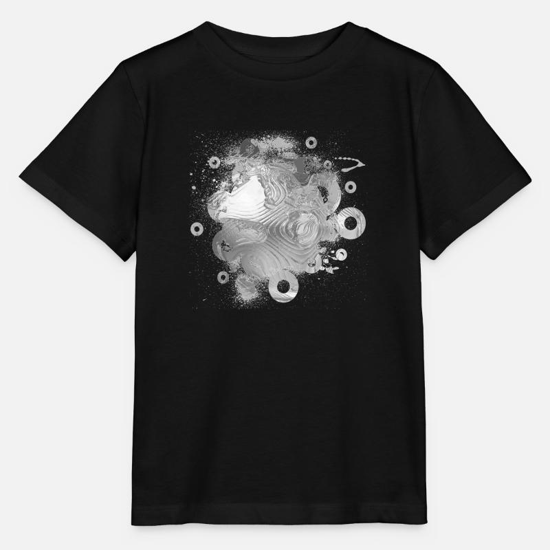 Abstract 7 - Stanley/Stella MINI CREATOR Kids’ T-Shirt - black