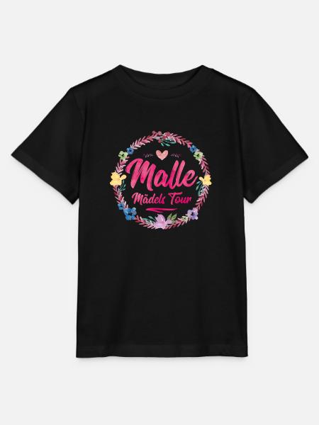 malle maedels tour - Stanley/Stella Kinder T-Shirt MINI CREATOR - Schwarz