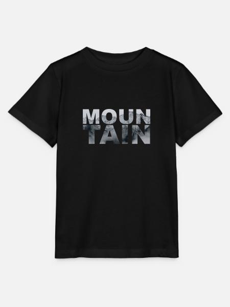 Mountain - Stanley/Stella Kinder T-Shirt MINI CREATOR - Schwarz
