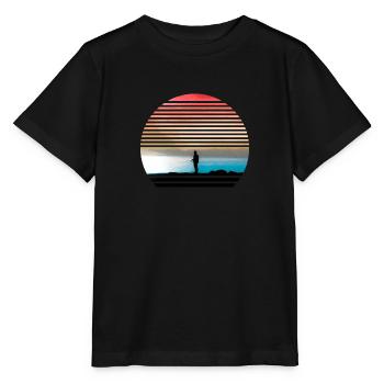 fisherman - Stanley/Stella MINI CREATOR Kids’ T-Shirt - black - Front - Mikhail (115cm)