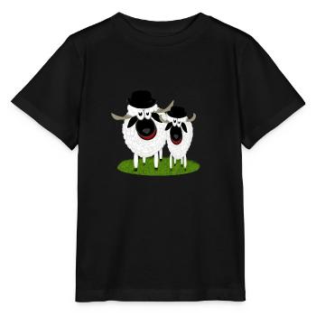 gros et stupide - T-shirt bio MINI CREATOR Stanley/Stella Enfant - noir - Devant - Mikhail (115cm)
