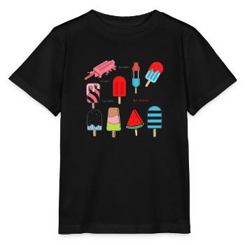 EIS - Stanley/Stella Kinder T-Shirt MINI CREATOR  - Schwarz - Vorne - Mikhail (115cm)