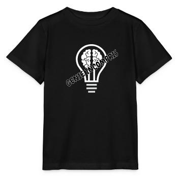 Génie incompris - T-shirt bio MINI CREATOR Stanley/Stella Enfant - noir - Devant - Mikhail (115cm)