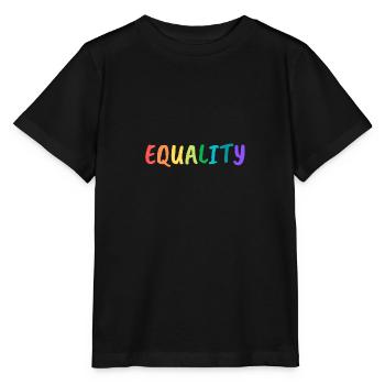 LGBT - equality - Stanley/Stella MINI CREATOR Kids’ T-Shirt - black - Front - Mikhail (115cm)