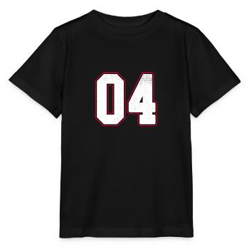 Number Zero Four - 04 Classic Vintage Sport - Stanley/Stella MINI CREATOR Kids’ T-Shirt - black - Front - Mikhail (115cm)