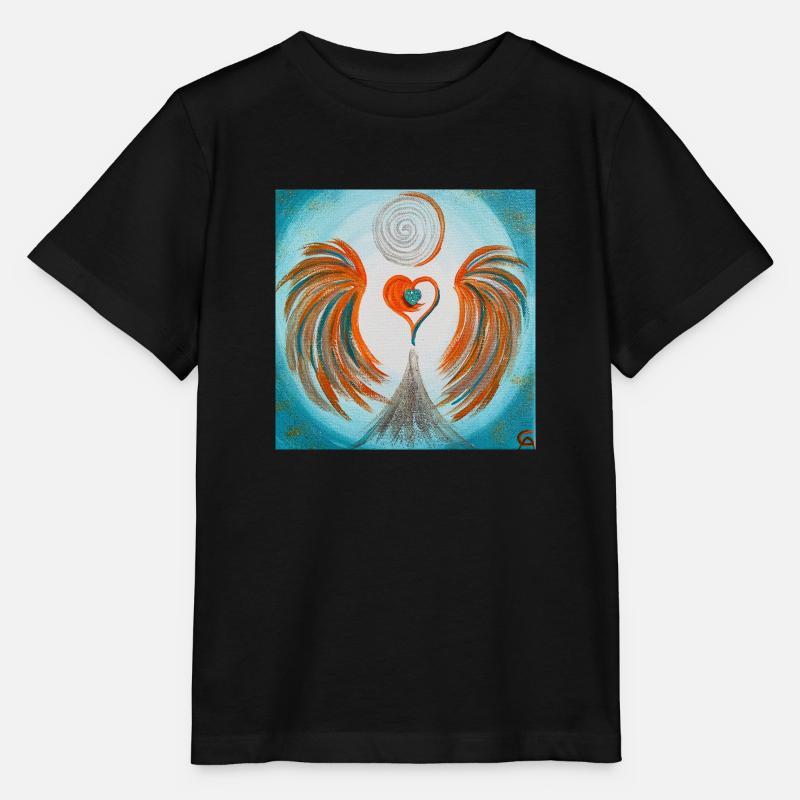 Implémentation Herzgel - T-shirt bio MINI CREATOR Stanley/Stella Enfant - noir