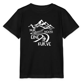 Nur noch eine Kurve / wander Design - Stanley/Stella Kinder T-Shirt MINI CREATOR  - Schwarz - Vorne - Mikhail (115cm)