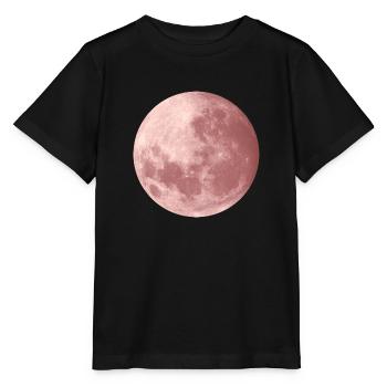 Mond in Roségold - Stanley/Stella Kinder T-Shirt MINI CREATOR  - Schwarz - Vorne - Mikhail (115cm)