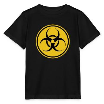 Danger biologique - T-shirt bio MINI CREATOR Stanley/Stella Enfant - noir - Devant - Mikhail (115cm)