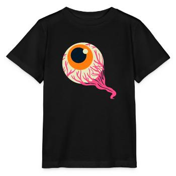 Auge - Stanley/Stella Kinder T-Shirt MINI CREATOR  - Schwarz - Vorne - Mikhail (115cm)