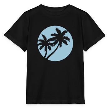 palmen - Stanley/Stella Kinder T-Shirt MINI CREATOR  - Schwarz - Vorne - Mikhail (115cm)