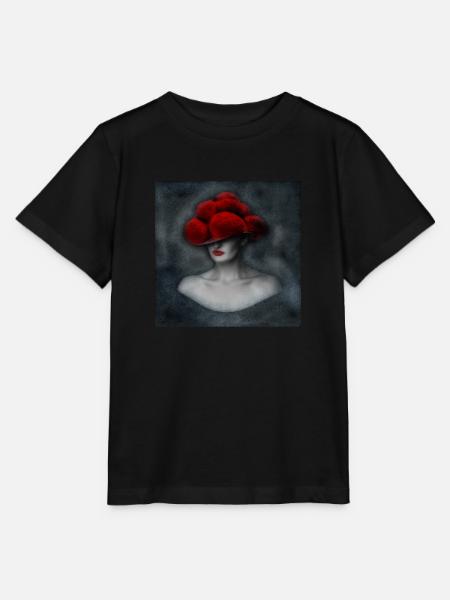 Schwarzwald Lady Art 1.0 - Stanley/Stella Kinder T-Shirt MINI CREATOR - Schwarz