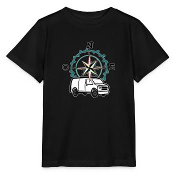 VAN LIFE VANLIFER NOMADS - T-shirt bio MINI CREATOR Stanley/Stella Enfant - noir - Devant - Mikhail (115cm)