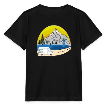 VAN LIFEVAN LIFE VANLIFER NOMADS - T-shirt bio MINI CREATOR Stanley/Stella Enfant - noir - Devant - Mikhail (115cm)
