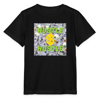 Hustle - T-shirt bio MINI CREATOR Stanley/Stella Enfant - noir - Devant - Mikhail (115cm)